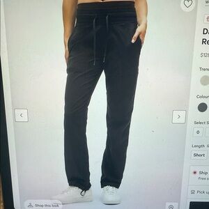 LULULEMON. SIZE 6. Black Dance Studio Mid-Rise Pant